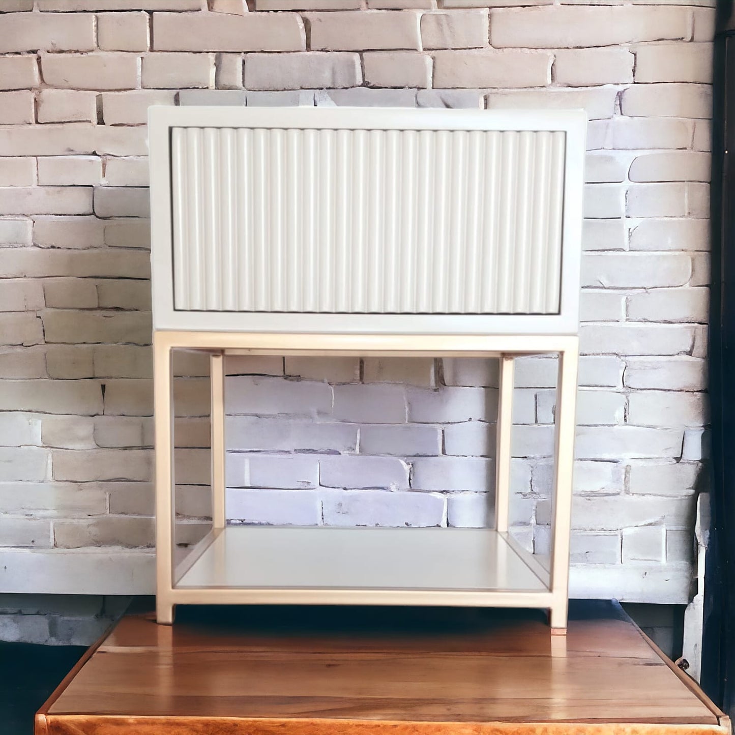 Duval pedestal single drawer