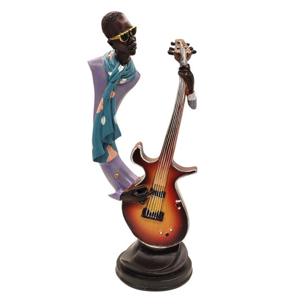 Polka dot scarf musician