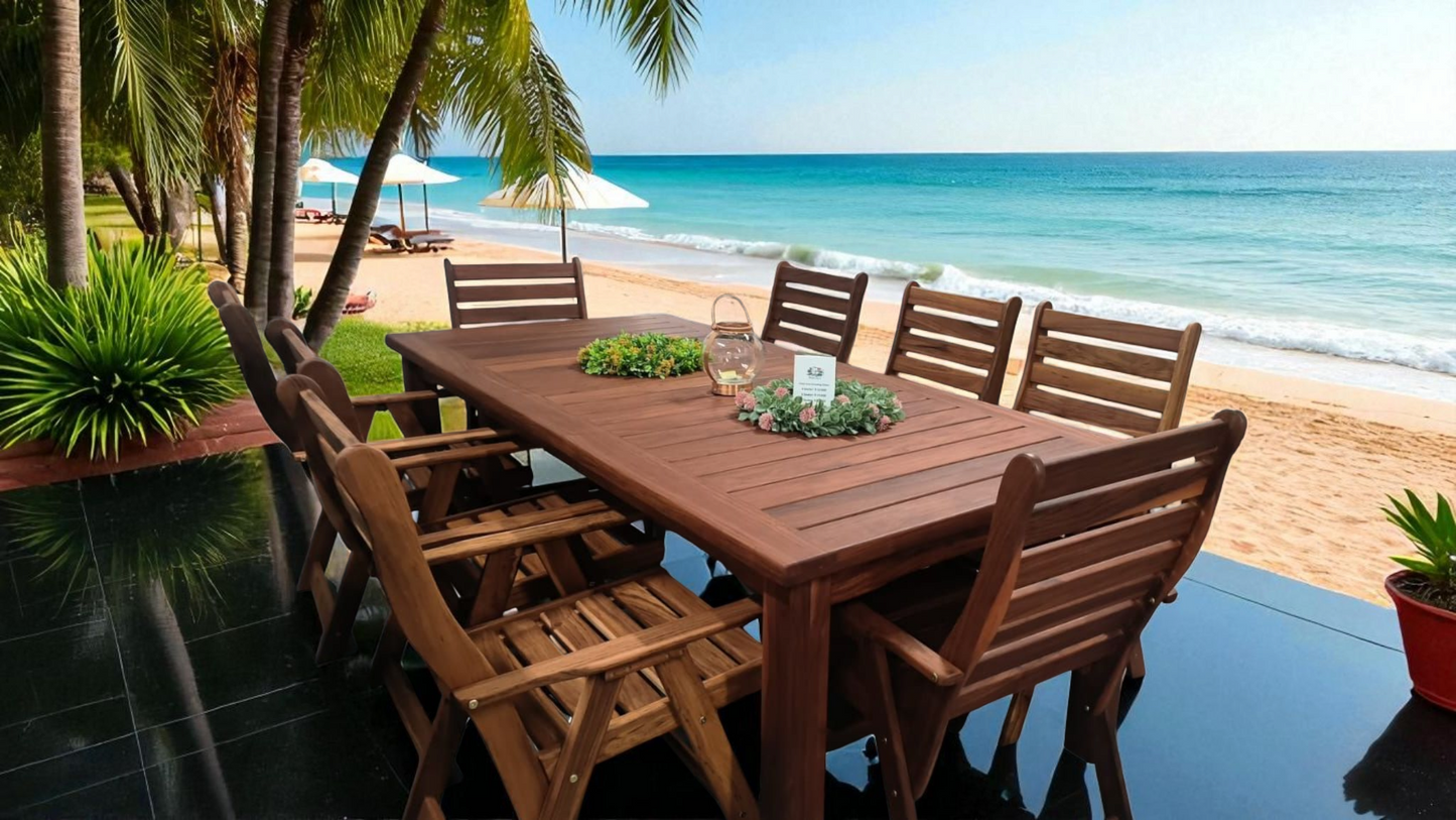 Teak 8 seater Patio Set