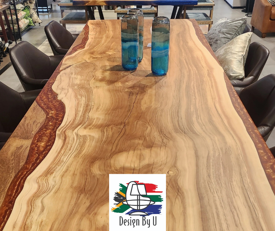 Matumi epoxy resin infused table