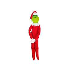 Naughty grinch with red suit