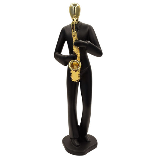 Gold trumpet musician