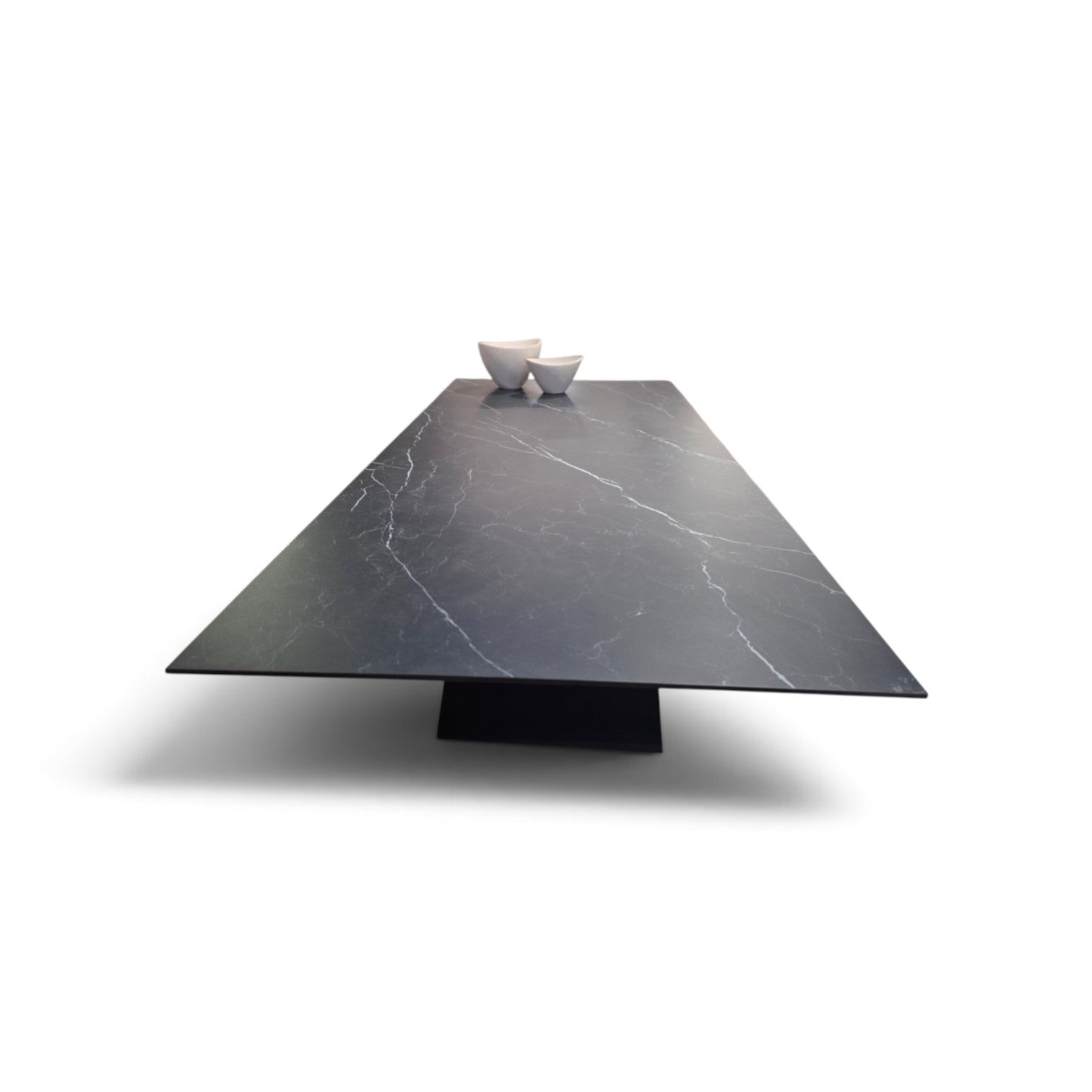 Dekton table designer metal leg