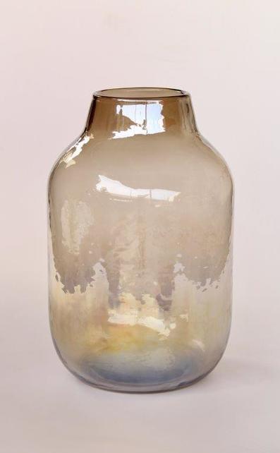 Florescent glass jar