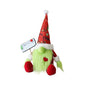 Grinch gnome with signboard