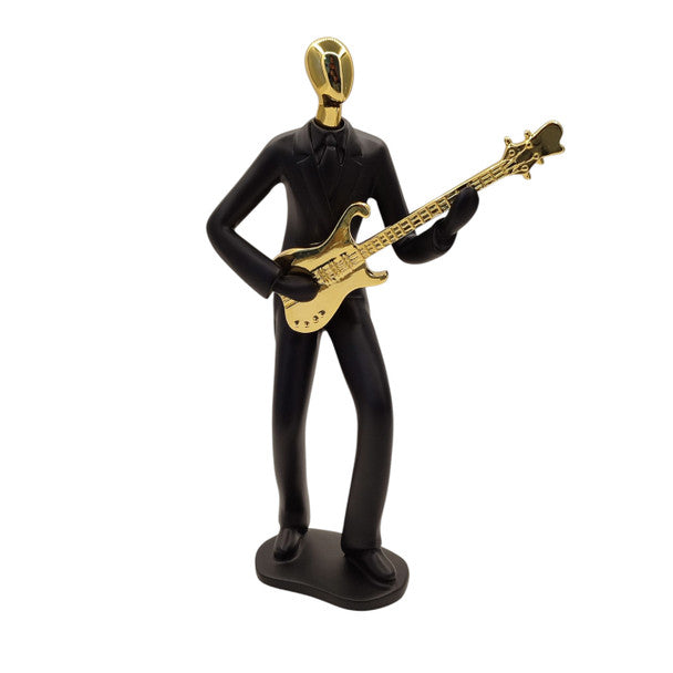 Musician playing guitar