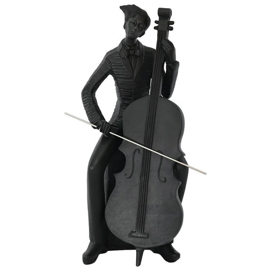 Musician with cello