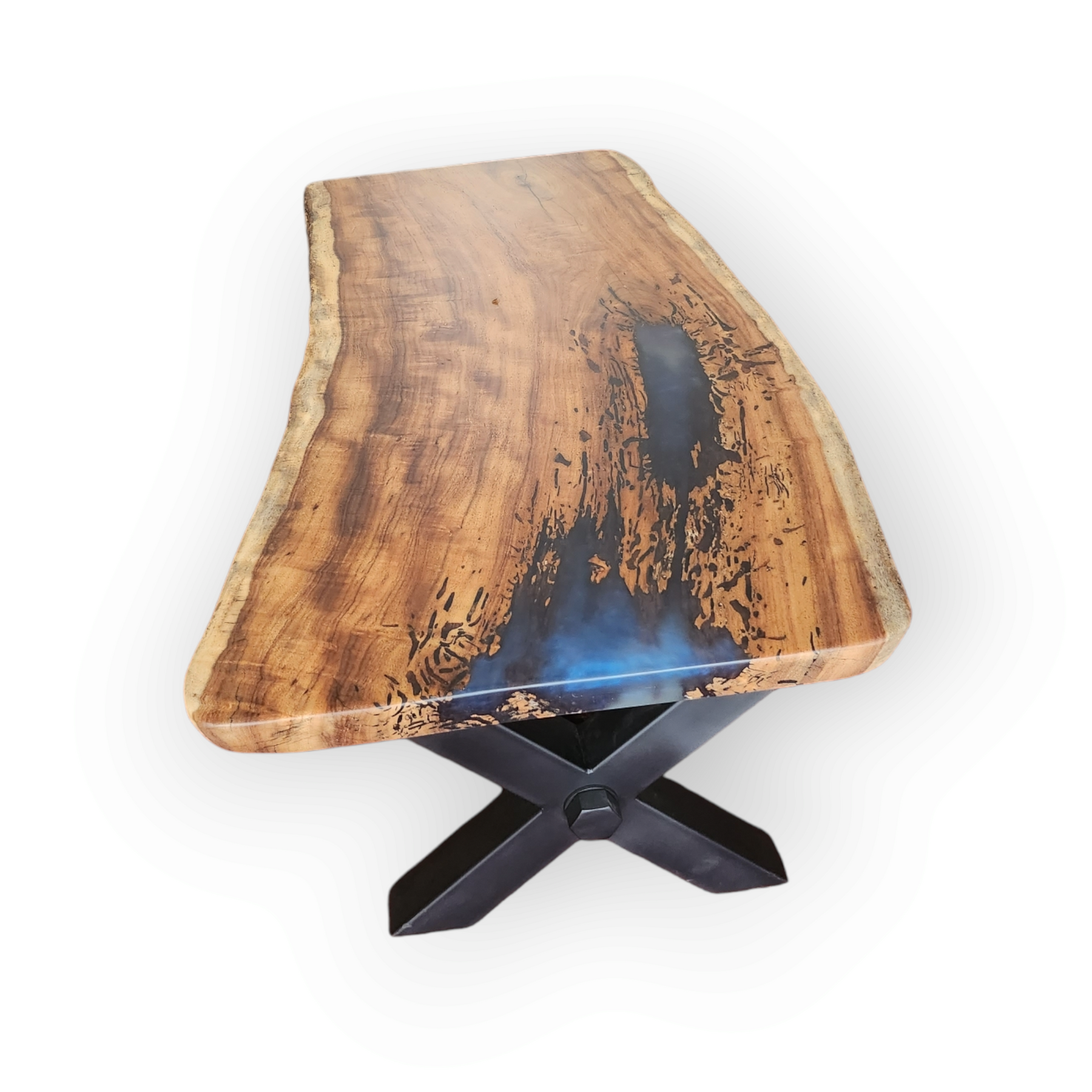Kiaat Expoxy Infused coffee table Designbyu