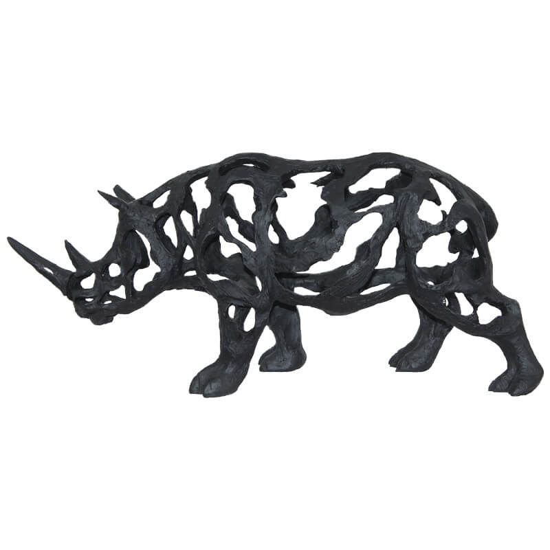 Rhino sculpture
