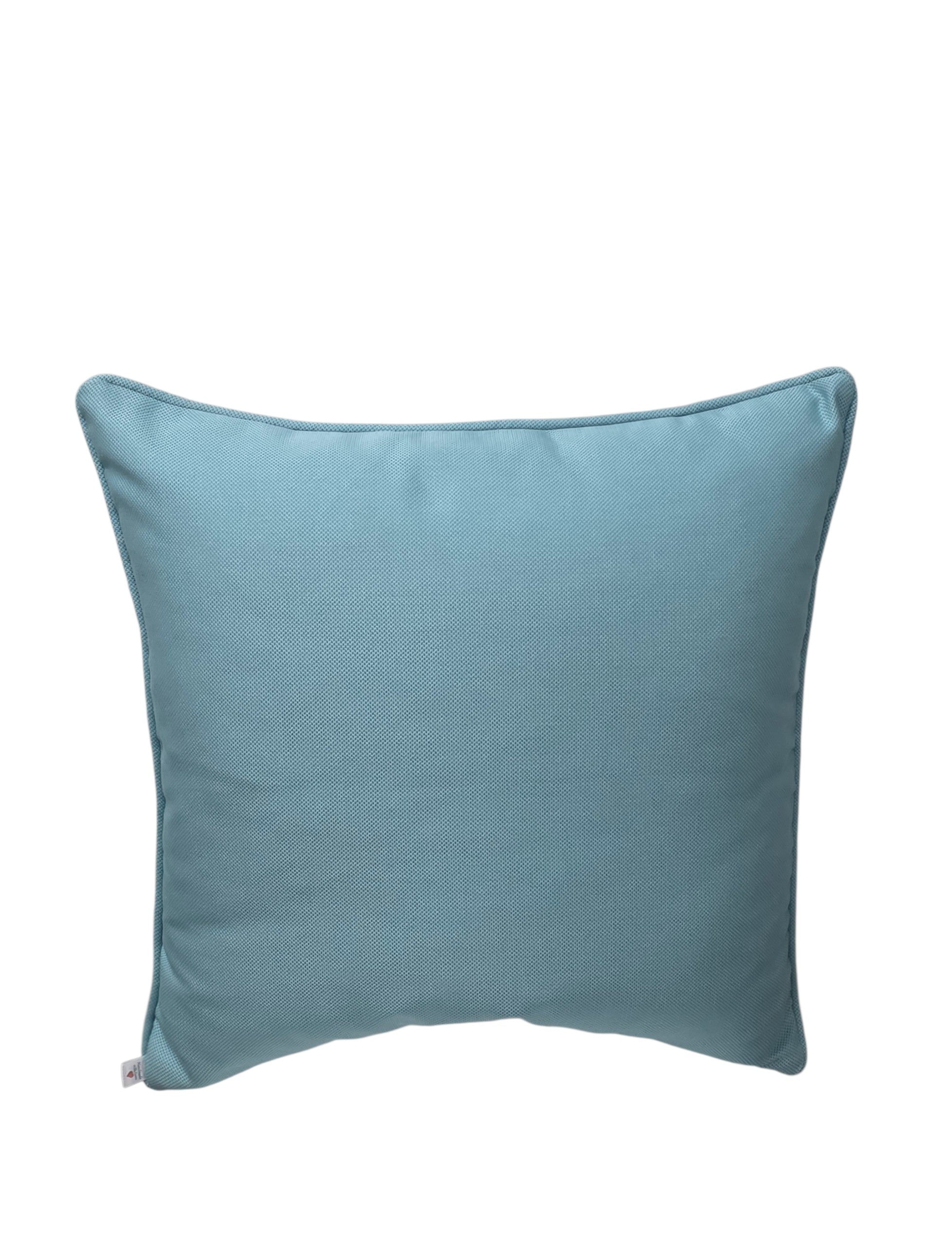 Teal outdoor scatter cushion