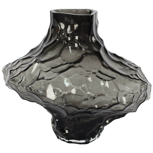 Grey confuso vase