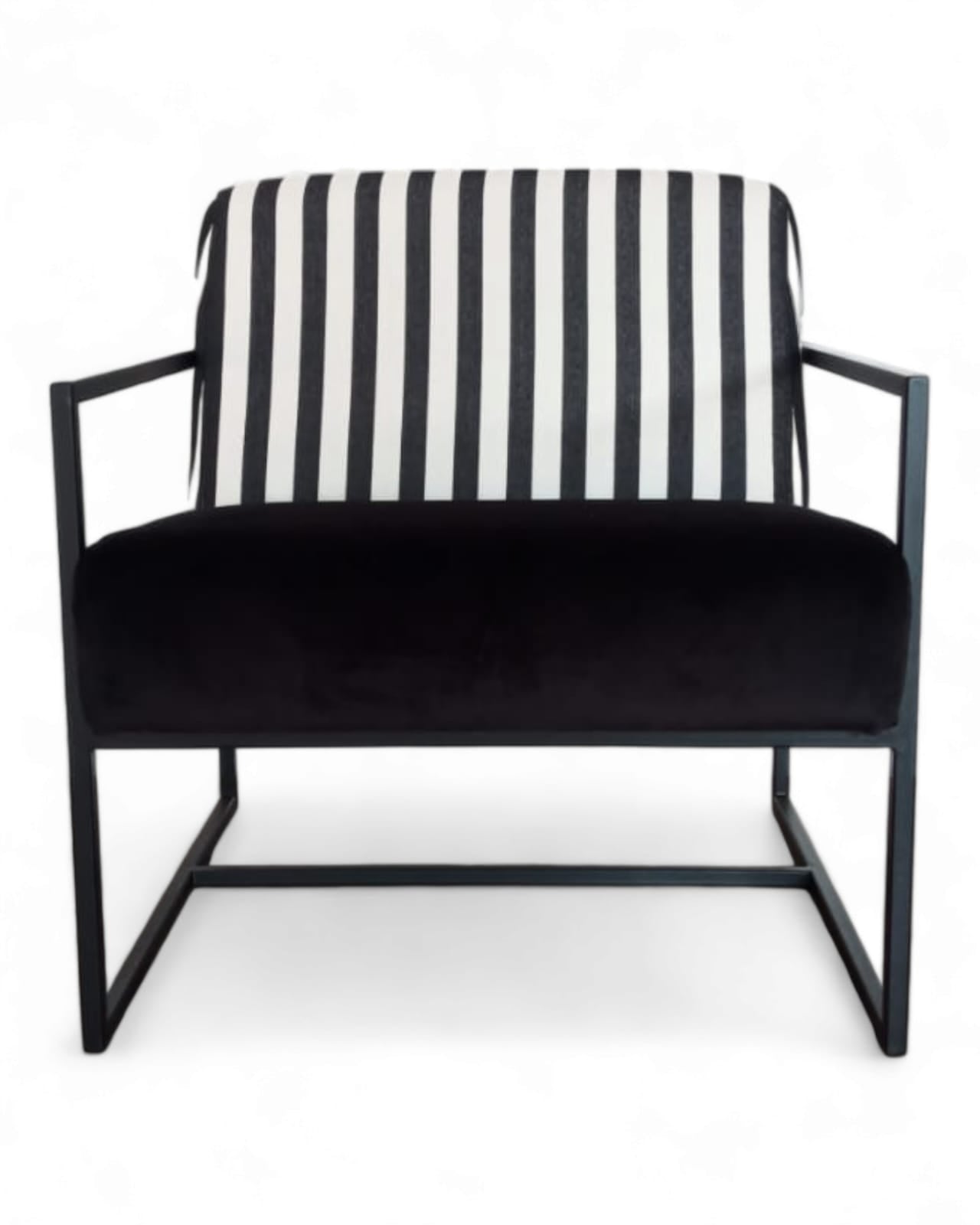 Metal frame occasional chairs