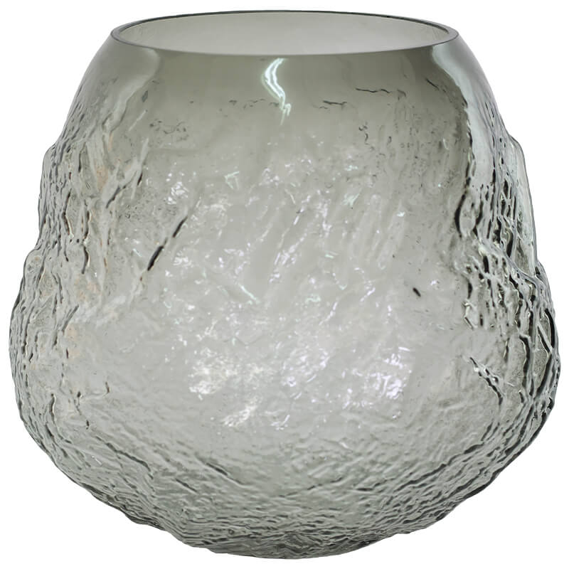 Mottle grey vase