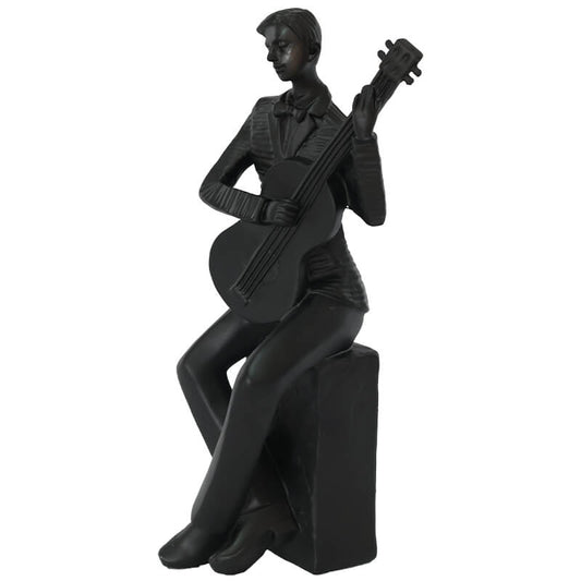 Musician with guitar