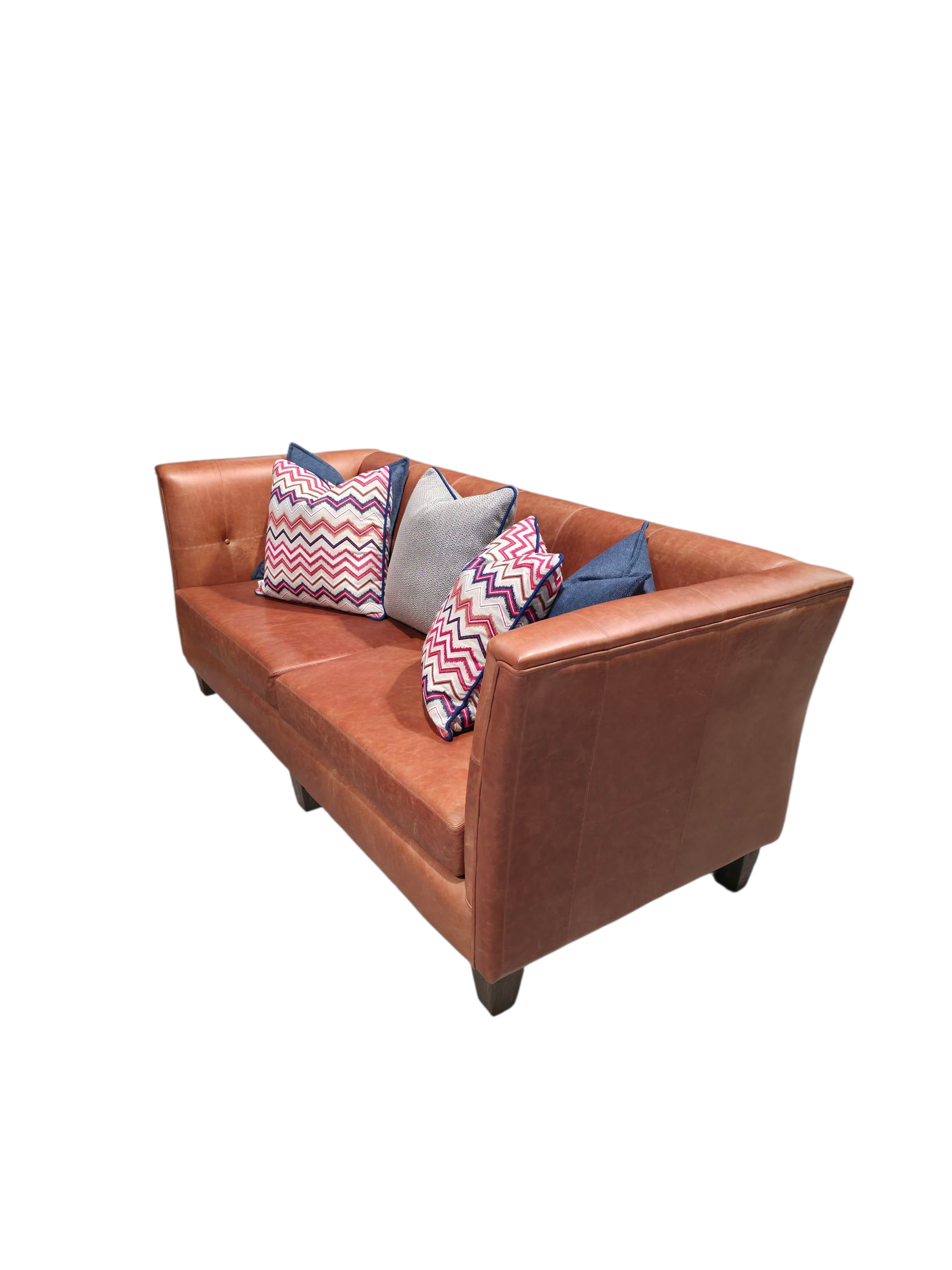 The belmont 2-seater leather sofa
