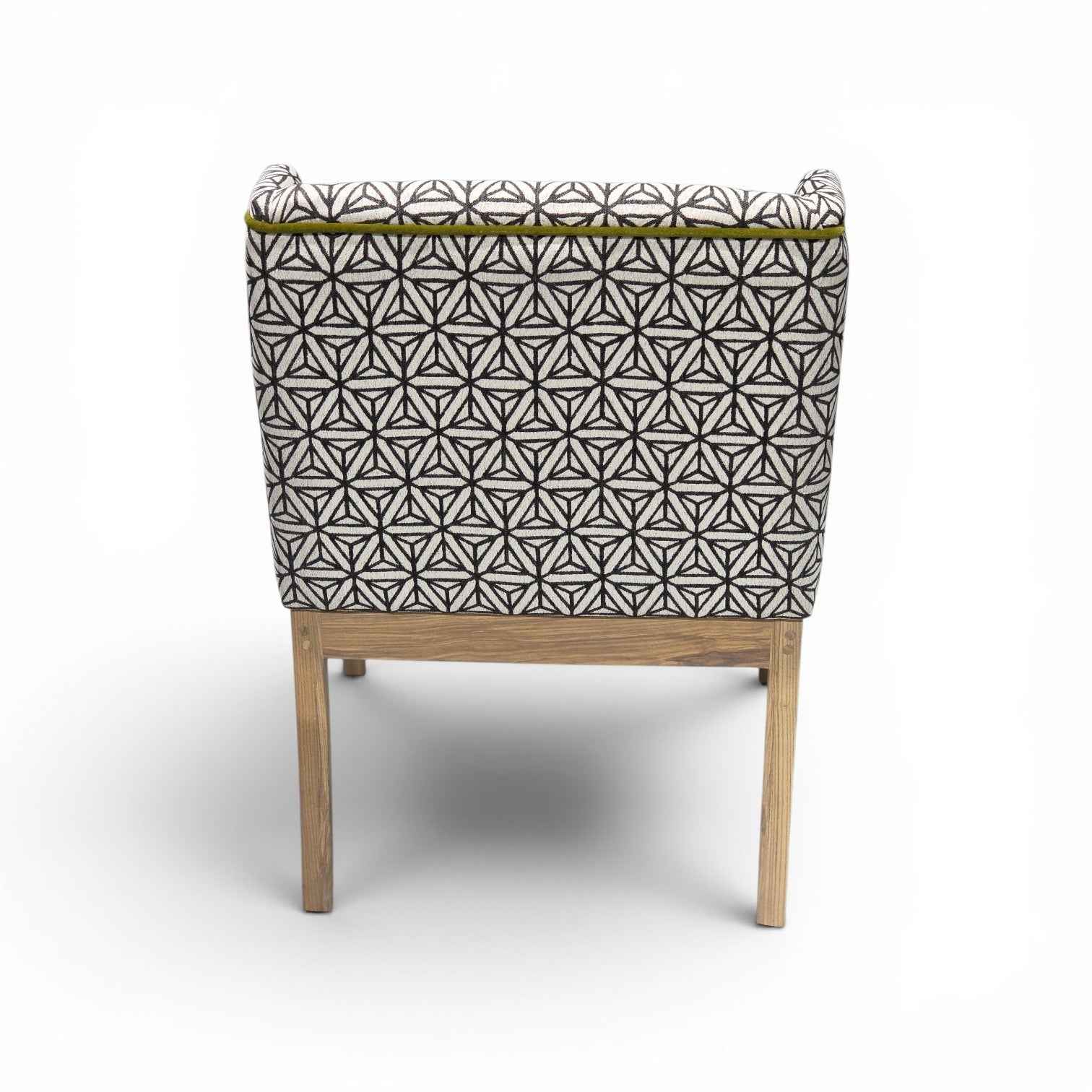 Ash wood low-back chairs