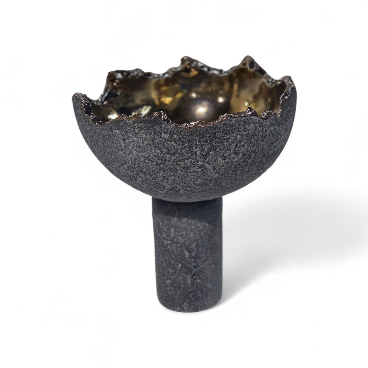 Volcanic stone bowl