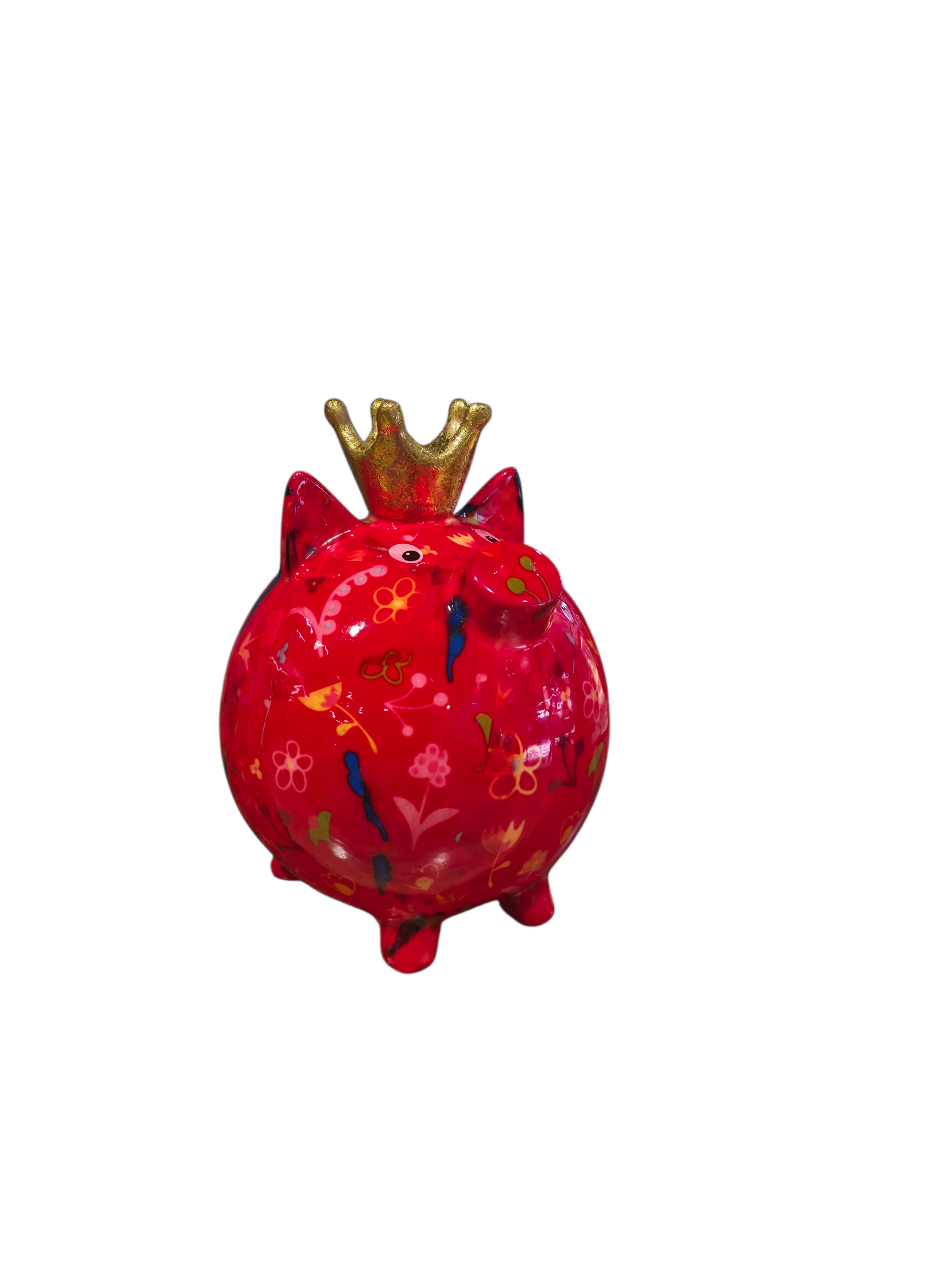 Pomme pidou pig with crown large
