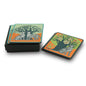 Boabab and leopard coasters